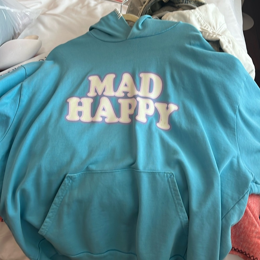 Blue Madhappy Hoodie Sweatshirt